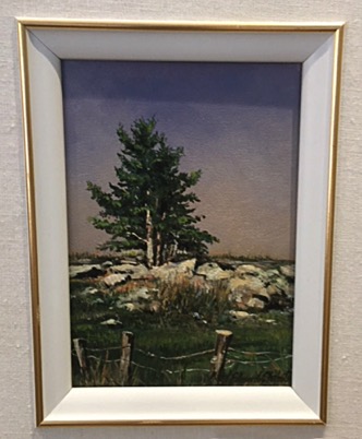 "Majestic Pine"  
5 X 7 Oil framed  
$200.00
Edmond Chabot